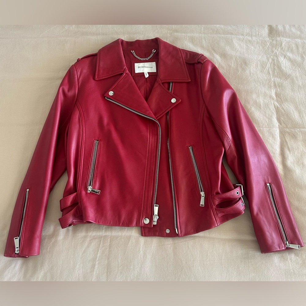 BCBGeneration Leather Jacket - Picture 3 of 15